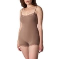 thumbnail image 2 of Body moldeador de encaje para mujer, con refuerzo sin costuras y control ligero en toda la prenda. Top de poliéster para mujer., 2 of 5