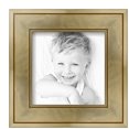 thumbnail image 2 of ArtToFrames 8" x 8" Precious Metals Pale Gold Picture Frame, 8x8 inch Gold Wood Poster Frame (WOM-5222),  Pack, 2 of 7