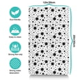thumbnail image 5 of Dog Food Mat Space Galaxy Astronaut Planet Starry Night Cosmos Pet Feeding Mat Absorbent Waterproof Non-Slip Durable, 5 of 6