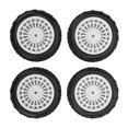 thumbnail image 4 of RC Wheel Tires, For 1/10 Wheels Tires Cushioning Performance Rubber Material  For TT01 02, 4 of 8