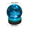 thumbnail image 2 of MesaSe 3d Glowing Crystal Ball Night Light Ornament Creative Coloful Night Scene Lamp With Base For Home Decor Gift, 2 of 10