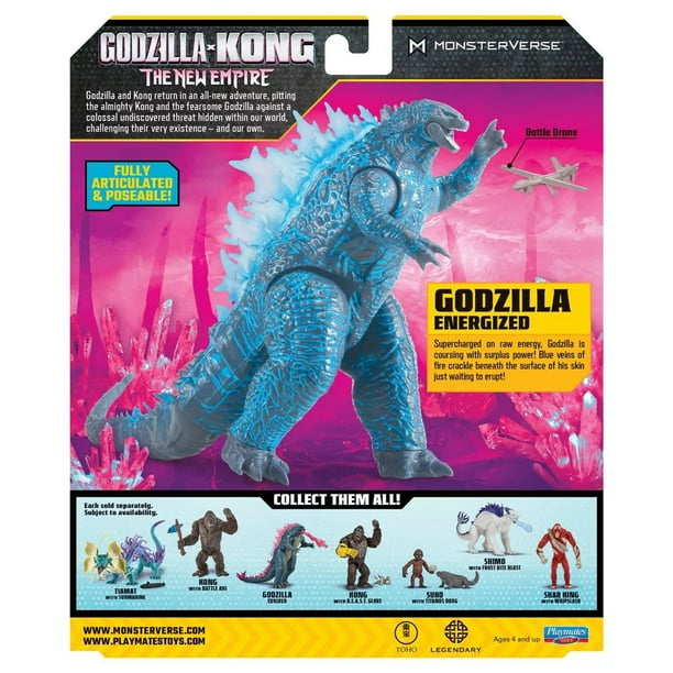 Godzilla toy with blue fire sale