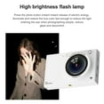 thumbnail image 3 of Digital Portable 4K CCD Digital Camera WiFi Digital Video Camera 64MP 2.83 Inch Screen Manual/Auto Focus 28X Digital Zoom Built In Flash 80 Filter Effects Birthday Festival For, 3 of 6