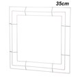 thumbnail image 3 of INS Square Circle Garland Simulation Flower Iron Circle Hanging Ring, 3 of 6