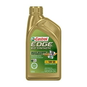 Castrol Edge Bio-Synthetic 5W-30 Advanced Full Synthetic Motor Oil, 1 Quart