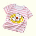 thumbnail image 4 of Fengyings Toddler Boys Crewneck Cotton Short Sleeve T-Shirt Summer Cute Cartoon Print Tees Shirts, 4 of 4