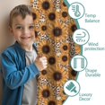 thumbnail image 3 of Blackout Kids Curtains,Sunflower Childrens Insulated Curtains Set Of 2,Bedroom Essentials,Toddler Room Decor 42x54in(106x137cm), 3 of 4