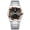 Rose black surface, variant on Men's watch with steel band, ultra-thin design, dual calendar, waterproof, luminous quartz watch, trendy and fashionable business men's wristwatch