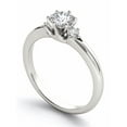 thumbnail image 2 of 7/8 Carat T.W. Diamond Three-Stone 14kt White Gold Engagement Ring, 2 of 4