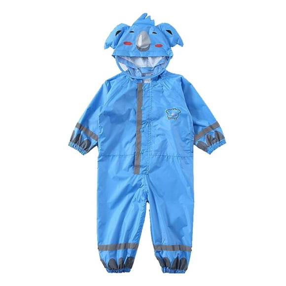 Conjoined Hooded Raincoat. Portable for Toddlers. Summer Rainwear. Waterproof
