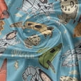 thumbnail image 5 of Ambesonne Space Valance Pack of 2, Astronauts with Rockets, 54"X18", Multicolor, 5 of 5