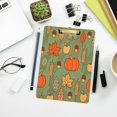 thumbnail image 7 of FMSHPON Pumpkins Leaves WheatApples Clipboard Hardboard Wood Nursing Clip Board and Pull for Standard A4 Letter 13x9 inches, 7 of 7