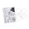 thumbnail image 2 of Sellos transparentes para bricolaje, sellos transparentes, juego de sellos transparentes con impresión transparente, sellos de goma transparentes, durabilidad probada en el tiempo, 2 of 12
