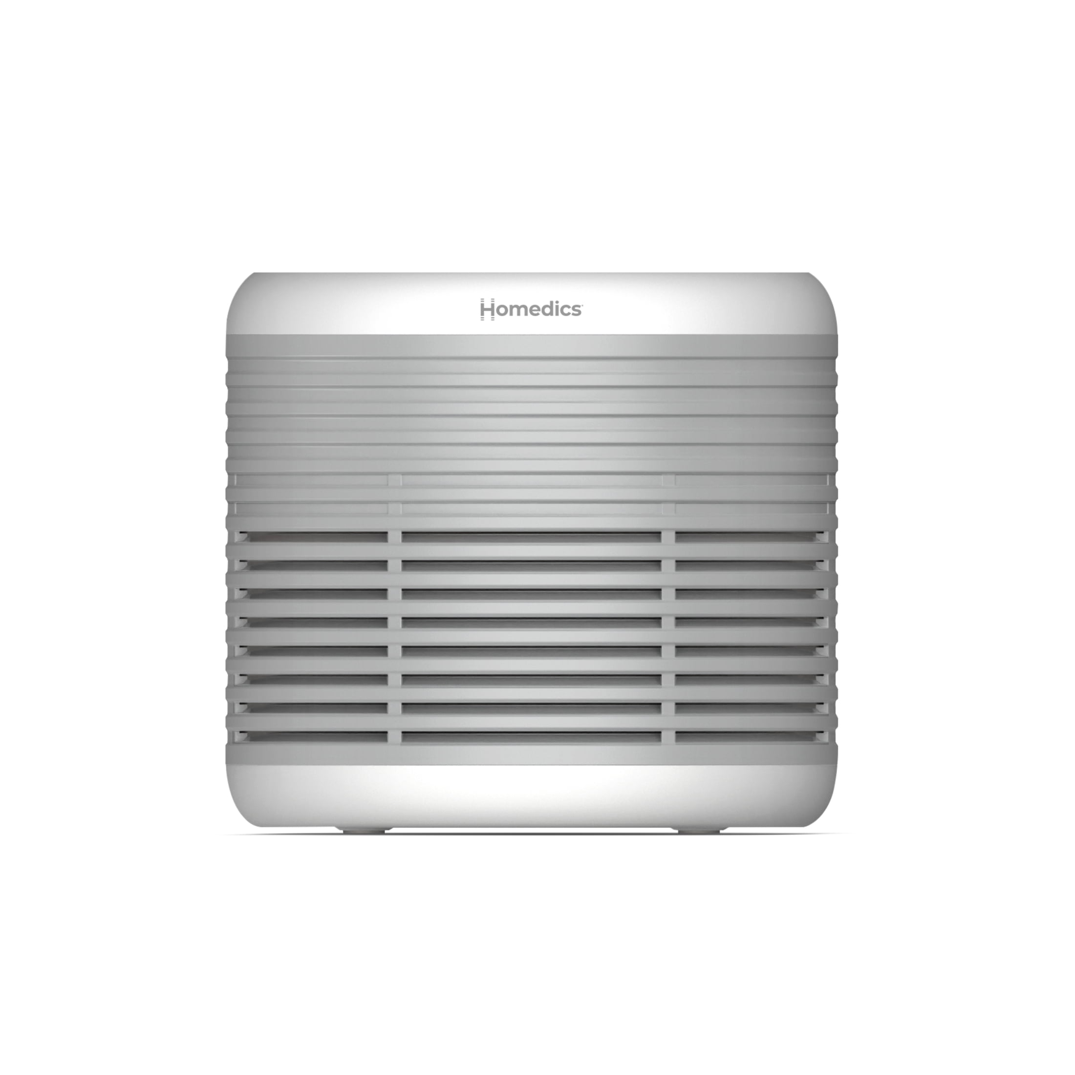 Homedics Total-Clean 3-in-1 Air Purifier-360-Degree HEPA Filter for 447 Sq. ft., Activated Carbon, Essential Oil Aromatherapy, AP-T65-GY,Grey