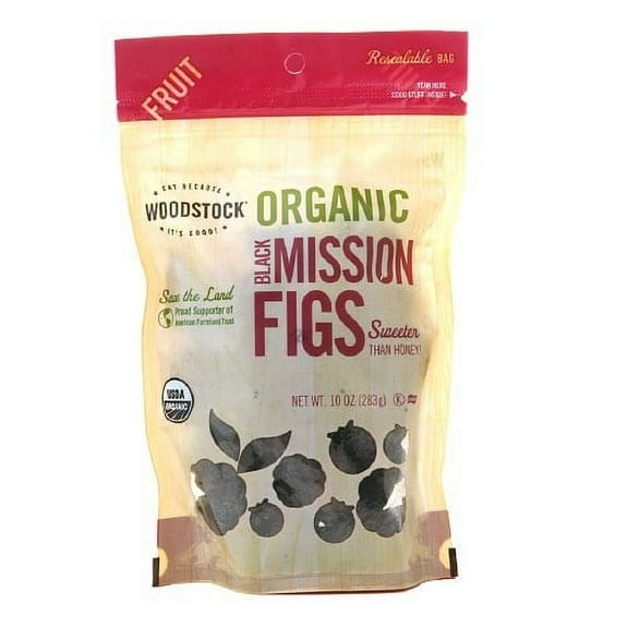 Woodstock Organic Black Mission Figs 10 oz