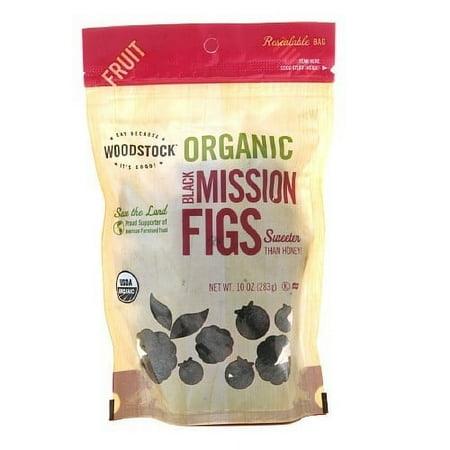 Woodstock Organic Black Mission Figs 10 oz