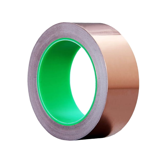 Tape 5mm Copper Tape for Shielding and Conductive Applications Self Shielding Copper Foil Tape with Double Layer Conductive Performance and Easy Application