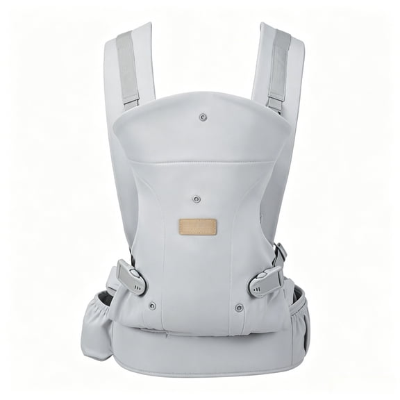 Baby Carrier for Newborn to Toddlers 0-48 Months (7-40 lbs) - Carrier with Ergonomic Support, Storage Pockets, and Sun Hood