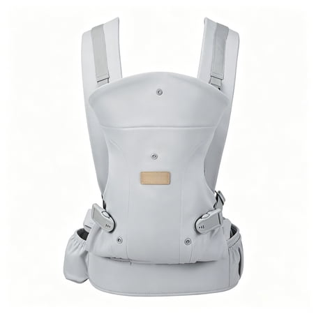 Baby Carrier for Newborn to Toddlers 0-48 Months (7-40 lbs) - Carrier with Ergonomic Support, Storage Pockets, and Sun Hood
