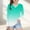 Mint Green, variant on Piuwrlz Girls Long Sleeve T-Shirt Kids Cotton Shirts Printed V-neck V-neck T Shirt Tops Blue Size 5 Years