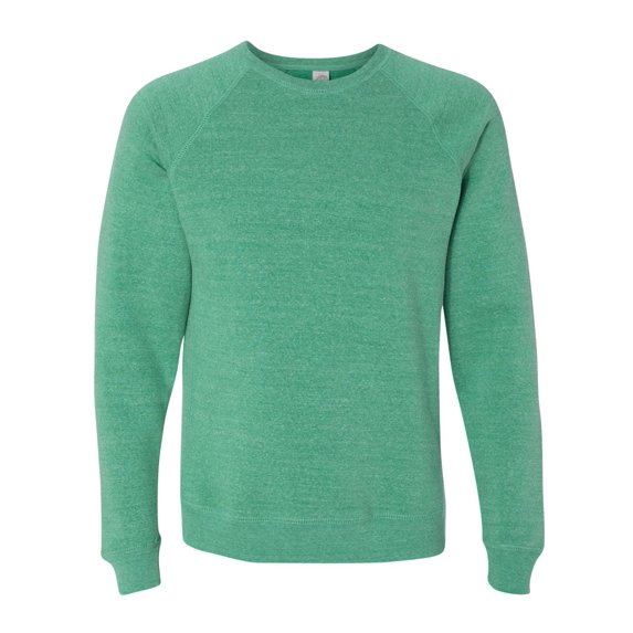 Independent Trading PRM30SBC Unisex Special Blend Raglan Crewneck Sweatshirt