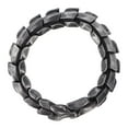 thumbnail image 3 of Steel Bracelet, Wide Use Fashionable Wide Link Bracelet Durable  For Male For Daily Use, 3 of 8