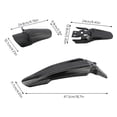 thumbnail image 3 of Decoration Front And Rear Mudguards For The Light Motorcycle Sur And Off Road Motorcycle Black Mudguards For Off Road Motorcycles, 3 of 6