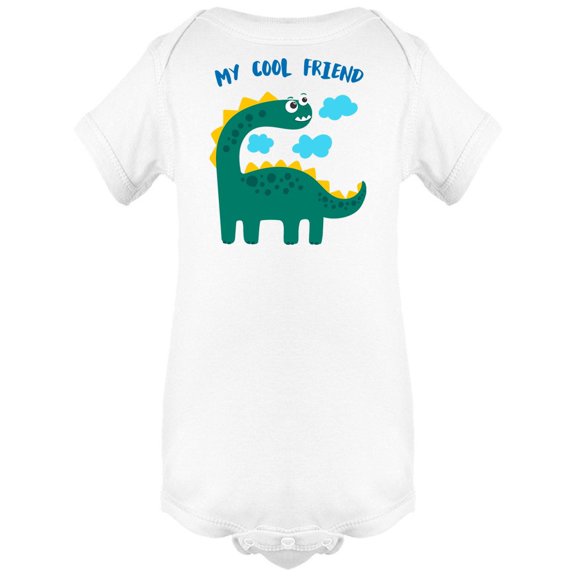 Cool Dinosaur Friend Bodysuit Infant -Image by Shutterstock,  12 Months