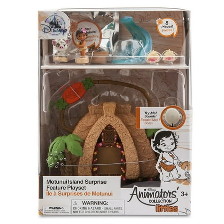 Disney Animators Little Collection Motunui Island Surprise Feature Playset Moana