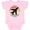 AD-Pink, variant on Airplane Pilot Vintage Sunset Boys or Girls Baby Bodysuit