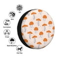 thumbnail image 4 of Gukieu Mushrooms Print Car Tire Cover, Adjustable Waterproof and Dustproof Tire Protection Cover, Suitable for SUV, Truck, Van-14 inch, 4 of 6