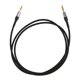 thumbnail image 1 of Cable estéreo macho a macho de 3,5 mm Cable de repuesto para auriculares para teléfono inteligente Reproductor de MP3 Tableta 100 cm/39,4 pulgadas, 1 of 8