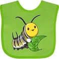 thumbnail image 3 of Inktastic Monarch Butterfly Caterpillar- Cute Baby Insect Boys or Girls Baby Bib, 3 of 4