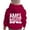 1#Red, variant on Byoo Toddler Girl's Preppy Letter Hoodie Casual Hooded Sweatshirt Fall Winter Pullover Top