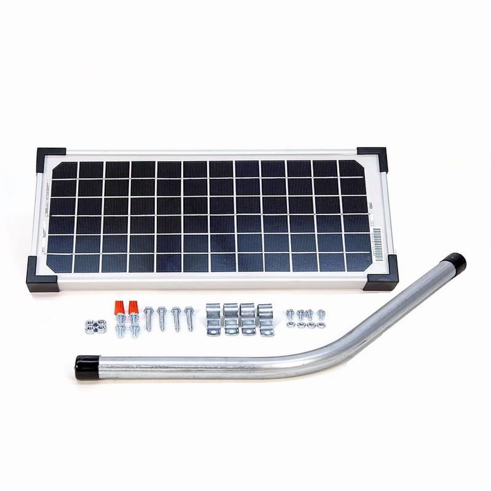 Mighty Mule Solar Panel FM123 - 10 W Monocrystalline for Automatic Gate System - 1 Piece