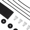 thumbnail image 3 of HEATSHAKING 1Set Universal Car Fan Installation Kit Black Electric Radiator Cooling Fan Accessories, 3 of 7
