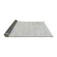 thumbnail image 2 of Ahgly Company Indoor Square Solid Gray Modern Area Rugs, 6' Square, 2 of 4