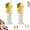 2pcs#B, variant on Water Bottle Spout Conversion Cap with Straw, Soft Silicone Flip Top Spill Resistant Design, Reusable Liquid Caps Straw Lid for Universal Bottles Drinking