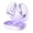 Purple, variant on Weatherproof Open Ear Wireless Bluetooth Headphones, Spatial Surround Sound Earhooks with Call Noise Reduction, Minimalist Seasonal Audio Gear for Sports Office Home Use