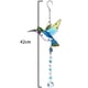 thumbnail image 2 of Colgante de cristal con atrapasueños de colibrí, decoraciones colgantes para interiores y exteriores, regalo de jardín, 2 of 5