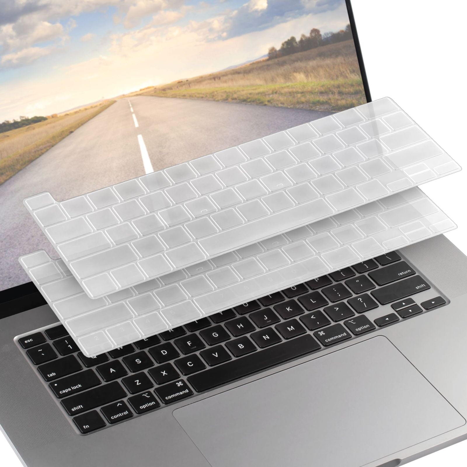2X TPU Super Thin Keyboard Cover APPLE 2016 2017 13" 15" MacBook Pro Touch Bar 
