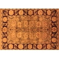 thumbnail image 1 of Ahgly Company Indoor Rectangle Oriental Orange Industrial Area Rugs, 4' x 6', 1 of 4
