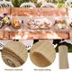 thumbnail image 3 of unbranded Farmhouse Burlap Table Runner Beige Para Mesas De Café Fiestas Y Manualidades, 3 of 6