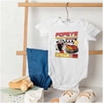 thumbnail image 4 of Popeye Kanji Tokyo Drift Racecar Romper Boys or Girls Infant Baby Brisco Brands NB, 4 of 6