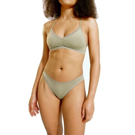 BLUSH Pretty Little Panty Thong Tanga - 0229622 (Khaki  XL)
