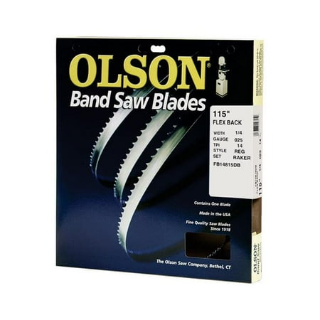 

Olson 2482529 0.25 x 115 in. Band Saw Blade
