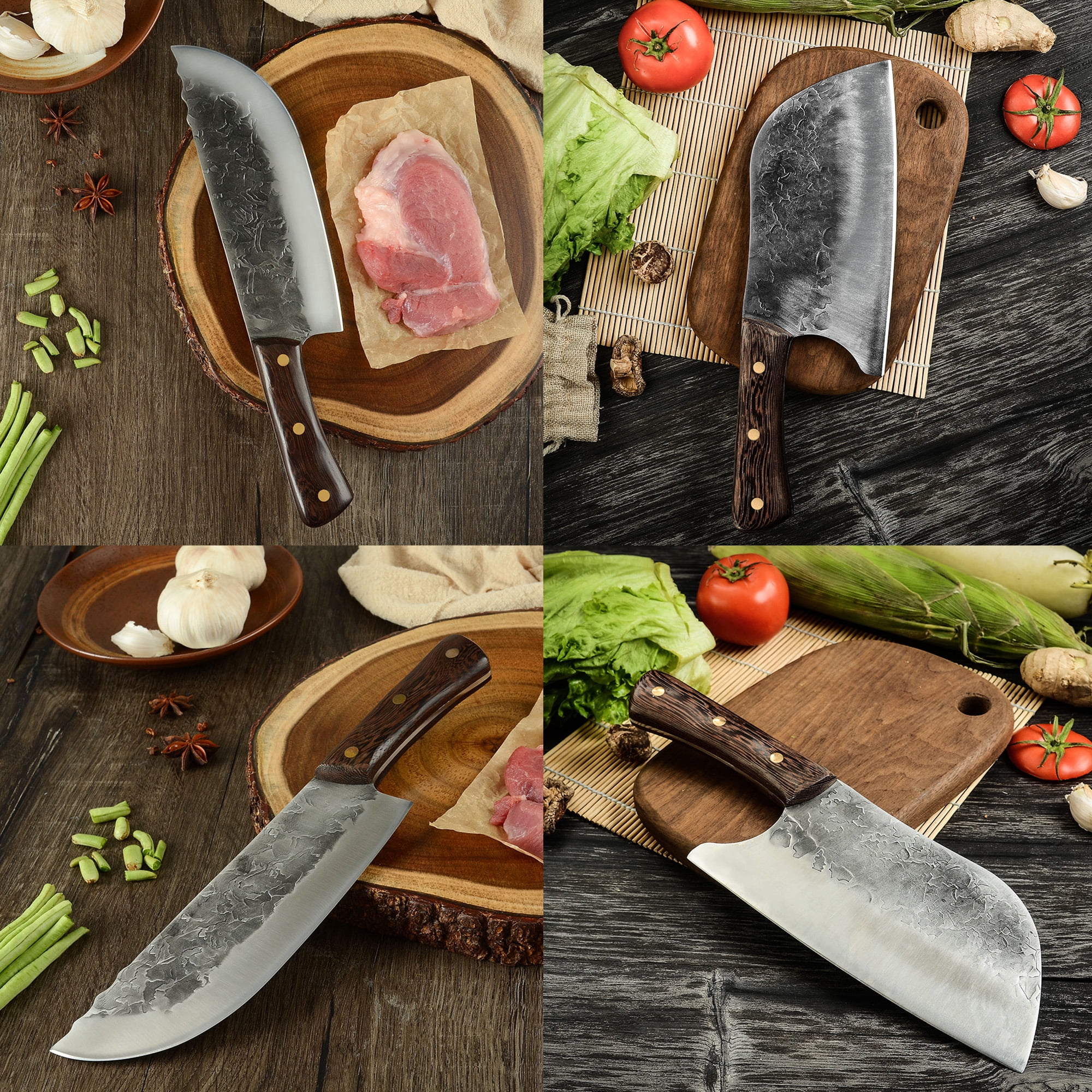MeatProcessingProducts 2-Piece Butcher & Chef Knife Set, Model# 83-7004-W