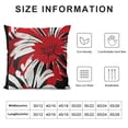 thumbnail image 5 of SHANXI Throw Pillow Covers Daisy Flower Floral Art Print Square Pillowcase for Home Decor Sofa Car Bedroom Pillow case 22x22in, 5 of 5