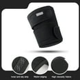 thumbnail image 3 of Compression Thigh Wrap For Targeted Support, Unisex Adjustable Hamstring Brace With Ventilation Holes And Ergonomic Design, Black Adjustable For 35-72Cm Thighs, 3 of 7