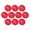 Red, variant on REGALWOVEN Rattan Balls for Lights - 10 Pack Wicker Decorative Spheres Orbs, Natural Hanging Tree Ornaments Red 2"